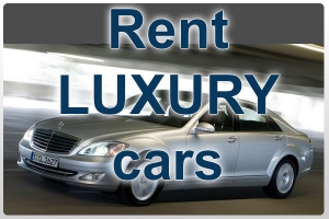 Luxury car rental for special events 